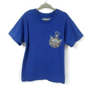 Wes & Willy  Boy's Treasure Chest Map Explore Adventure  Cotton T-Shirt Size 4